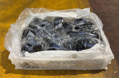 Foto Uva Nera Varietà Sable Calibro j Origine Cile Marchio  1